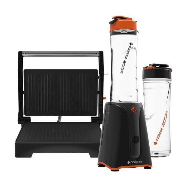 Encontraproduto.com.br - Kit Cadence Contrast - Blender e Grill Multiuso
