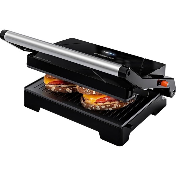 Encontraproduto.com.br - Kit Cadence Contrast - Cafeteira Single E Grill Multiuso - 127v 127v