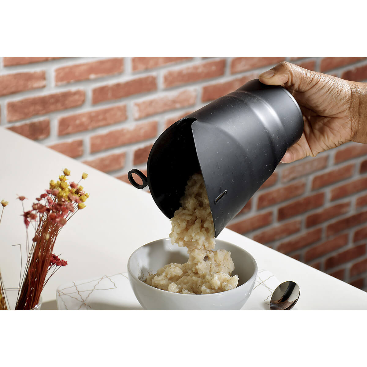 Encontraproduto.com.br - Pipoqueira de Silicone para Microondas Balde Multiuso Prana