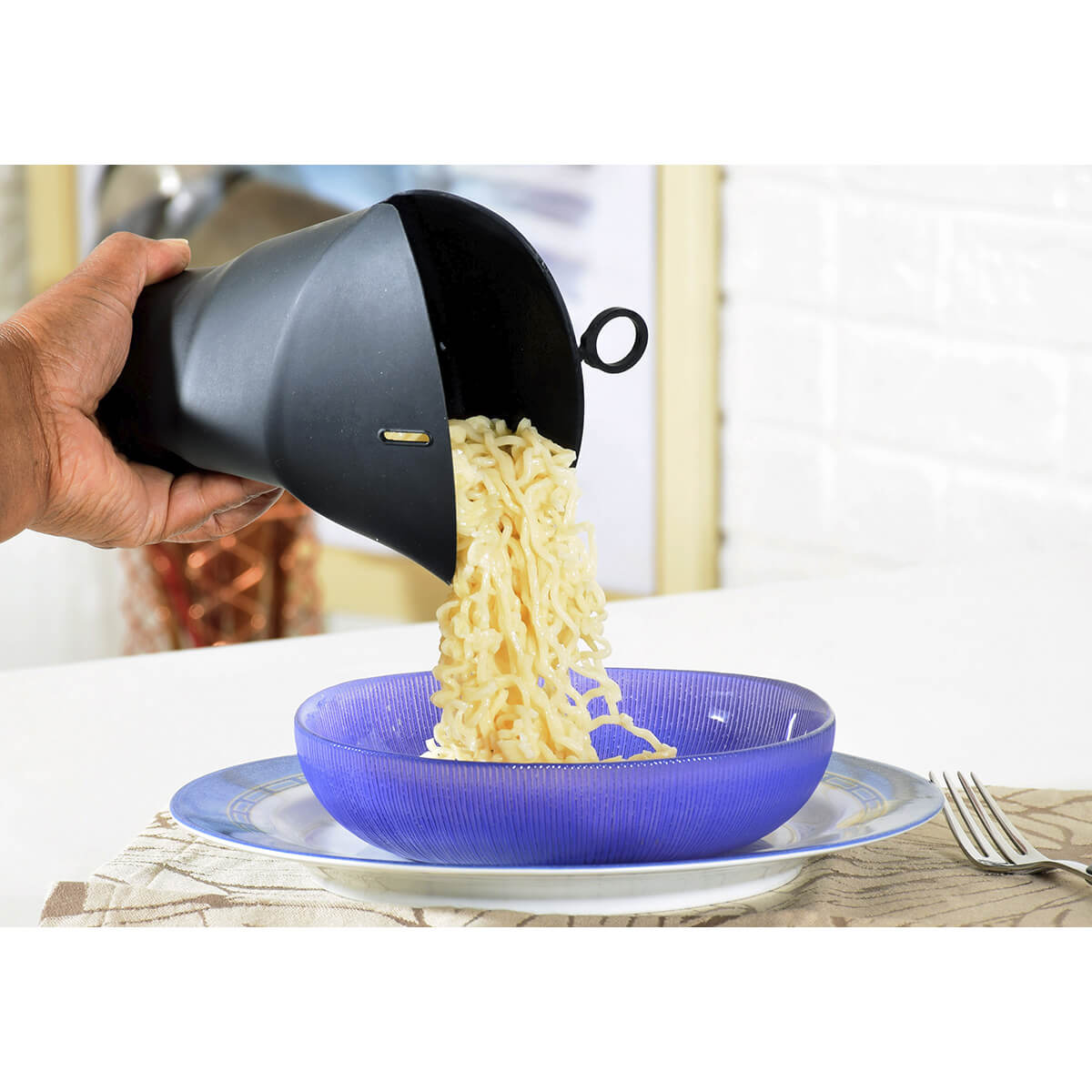 Encontraproduto.com.br - Pipoqueira de Silicone para Microondas Balde Multiuso Prana