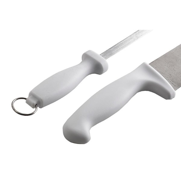 Encontraproduto.com.br - Kit Churrasco Faca Chaira 2 Pçs Grill & Pizza Multiuso Prana