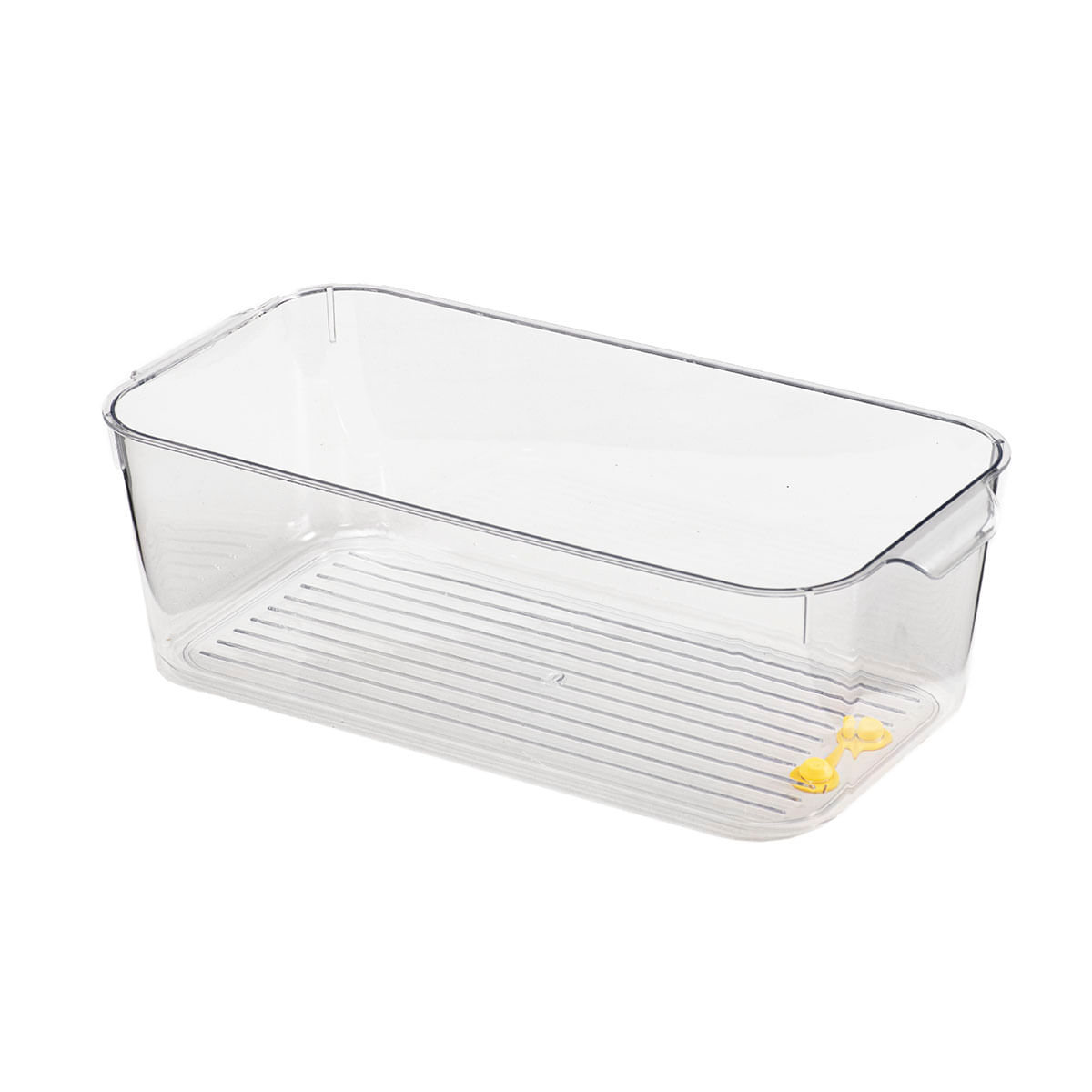 Suporte para Geladeira 30x16cm Acrílico com Alça Organizador
