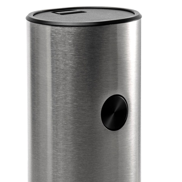 Encontraproduto.com.br - Moedor de Sal e Pimenta  Elétrico Especiarias a Pilha Inox