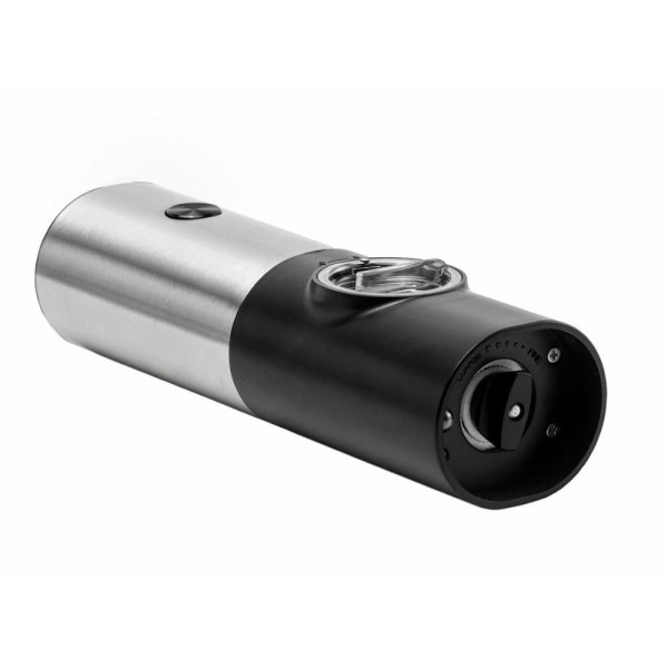 Encontraproduto.com.br - Moedor de Sal e Pimenta  Elétrico Especiarias a Pilha Inox