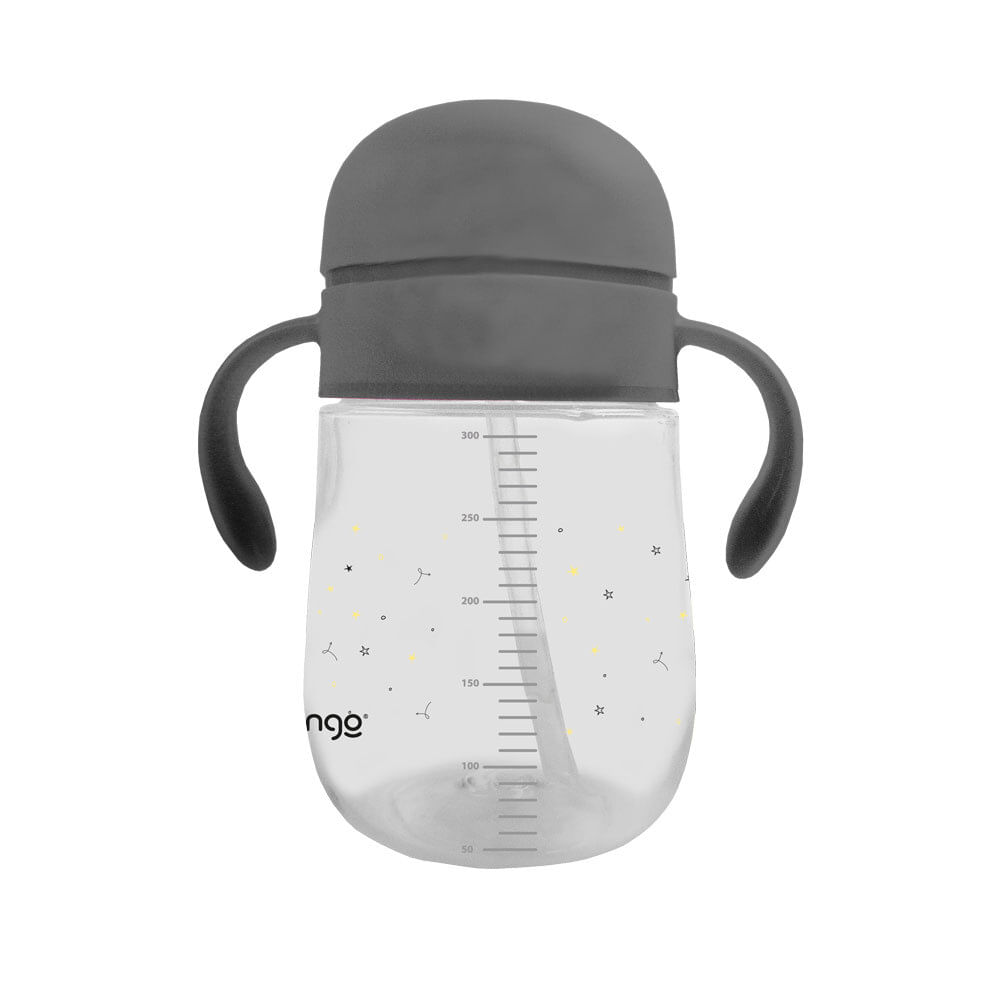 Encontraproduto.com.br - Copo De Tritan Com Canudo Zoo - Clingo