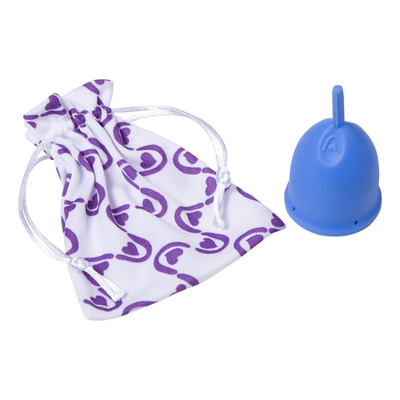 Encontraproduto.com.br - Coletor Menstrual Violeta Cup – Azul Tipo B