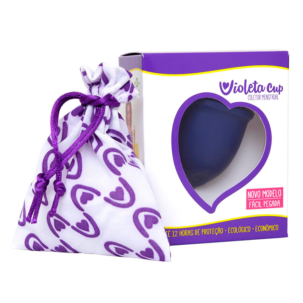 Coletor Menstrual Violeta Cup – Sport Tipo A