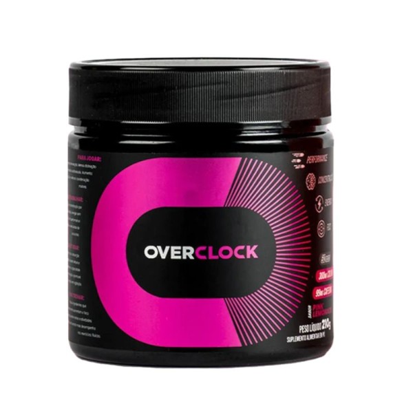 Encontraproduto.com.br - Performance Drink 2 0 Pink Lemonade Overclock 210g