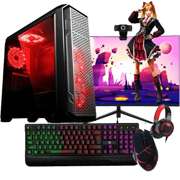 Encontraproduto.com.br - Computador Gamer Completo I7 6º Ger 32Gb Ssd 480 Gb Hd 4Tb