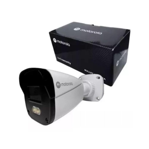 Camera Bnc Bullet Plastica-metal 4x1 Full Color 1080p Lente 2.8 Mm Led 20m Ip67 Osd (nac) Motorola