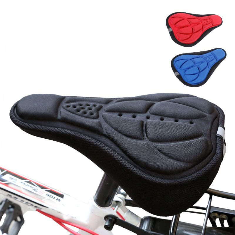 Encontraproduto.com.br - Capa para Banco Selim Almofada Forro Para Bicicleta Ajustavél