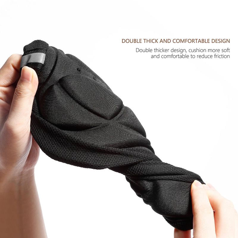 Encontraproduto.com.br - Capa para Banco Selim Almofada Forro Para Bicicleta Ajustavél