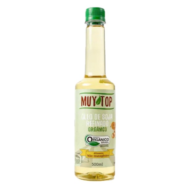 Encontraproduto.com.br - Óleo Muytop Refinado De Soja Orgânico 500ml