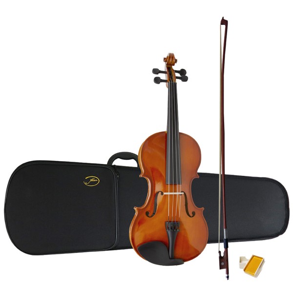 Encontraproduto.com.br - Violino Infantil AL 1410 1/16 Alan Com Case Arco Breu Cavalete