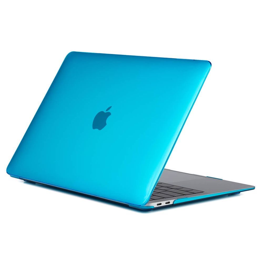 Encontraproduto.com.br - Capa Crystal Transparente Séries Macbook Pro 14.2 Pol A2442 azul Claro