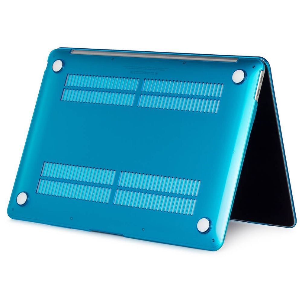 Encontraproduto.com.br - Capa Crystal Transparente Séries Macbook Pro 14.2 Pol A2442 azul Claro