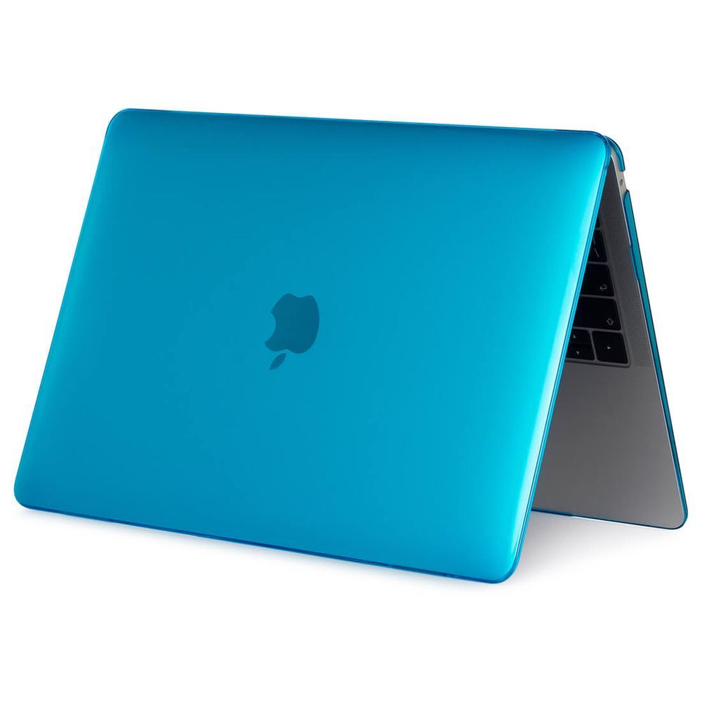 Encontraproduto.com.br - Capa Crystal Transparente Séries Macbook Pro 14.2 Pol A2442 azul Claro