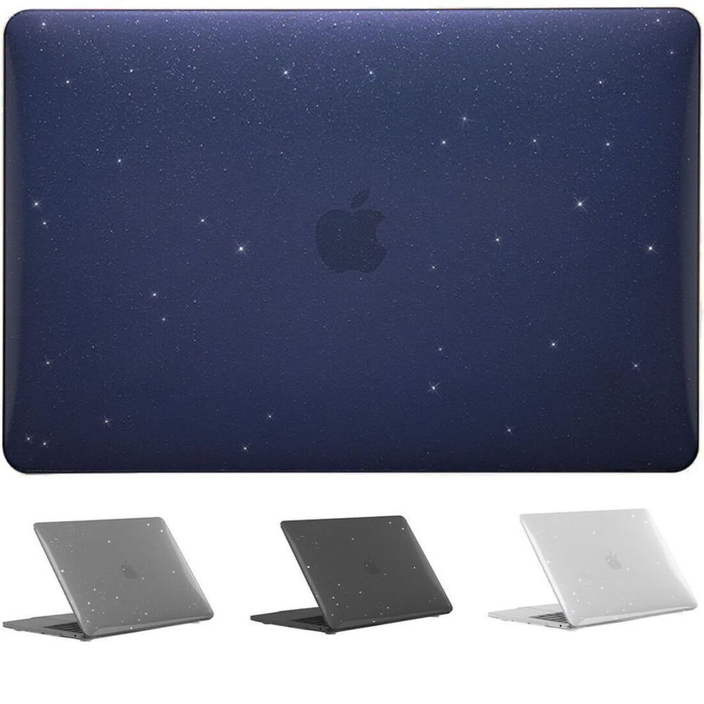 Encontraproduto.com.br - Capa Glitter Séries Macbook Pro 13.3 Pol A1989 azul