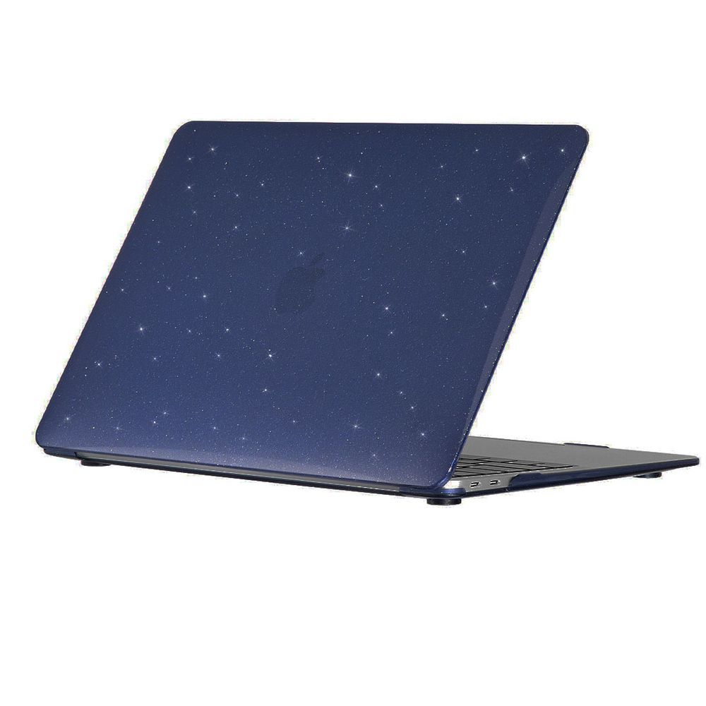 Encontraproduto.com.br - Capa Glitter Séries Macbook Pro 13.3 Pol A1989 azul
