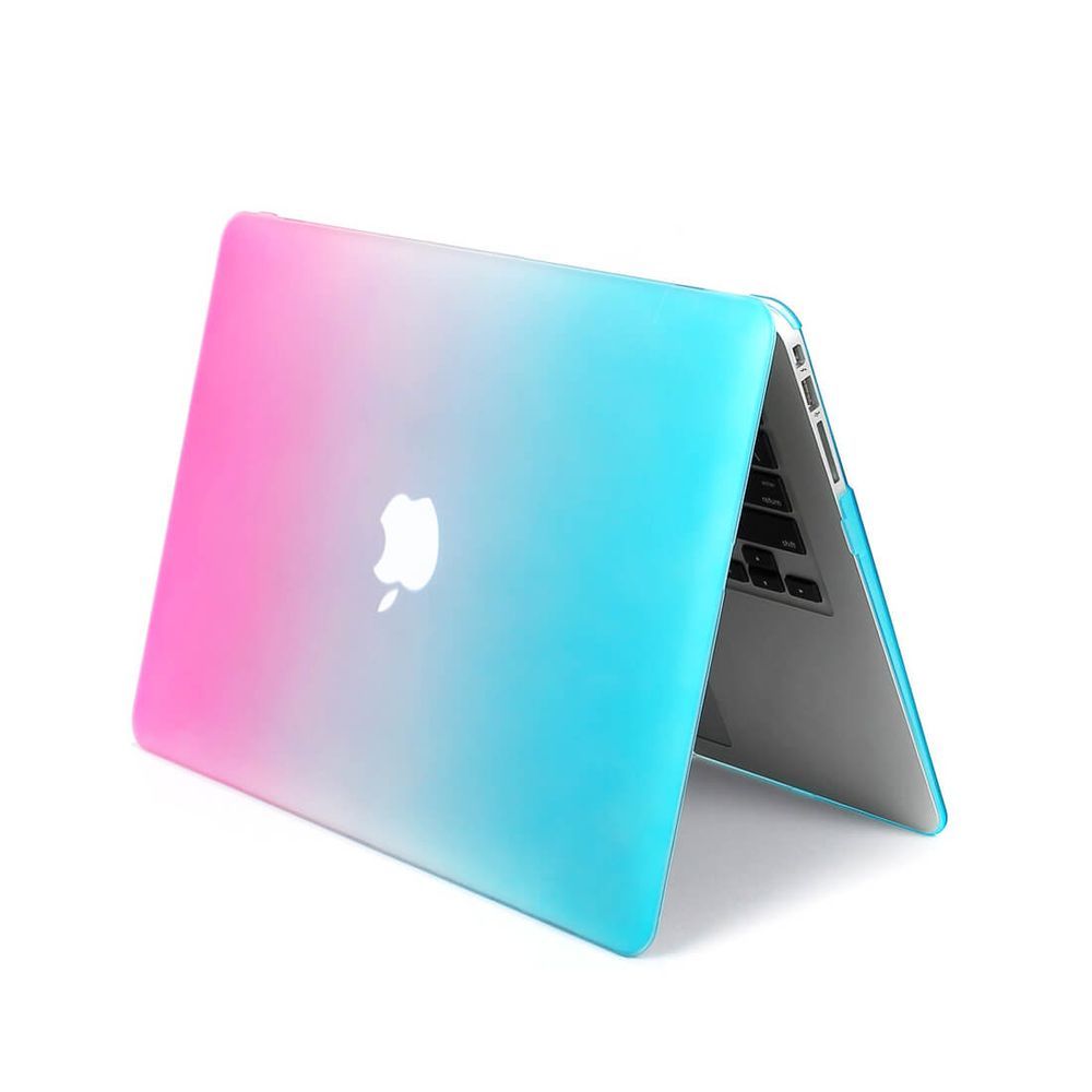 Encontraproduto.com.br - Capa Multicolor Macbook Air 13.6 Pol A2681 arco-íris