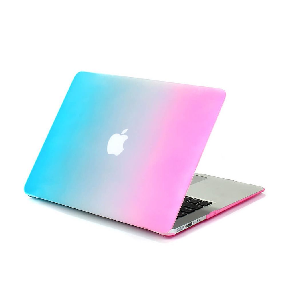 Encontraproduto.com.br - Capa Multicolor Macbook Air 13.6 Pol A2681 arco-íris