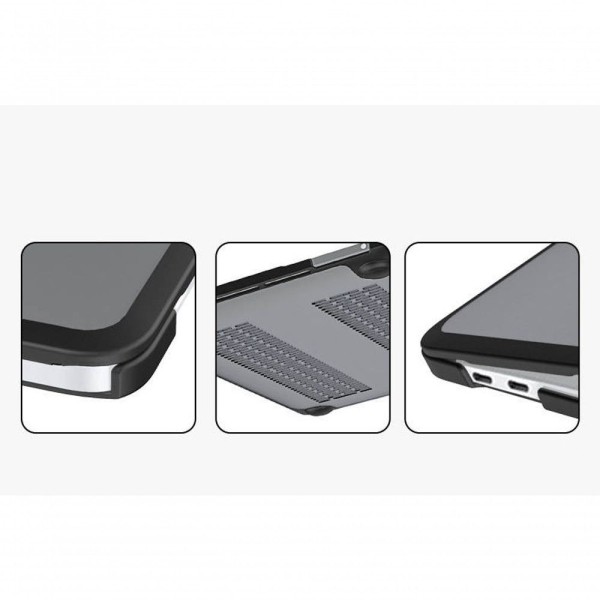 Encontraproduto.com.br - Capa Special Séries Macbook Pro 13.3 Pol A1706 A1708 full Black