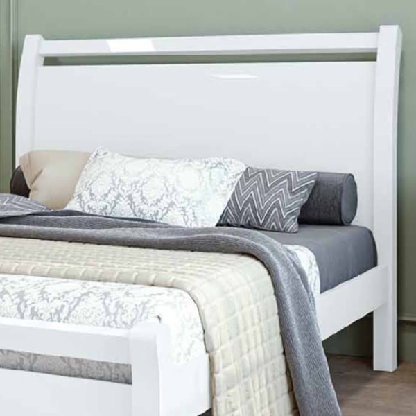 Encontraproduto.com.br - Cama de Casal Lopas Reali 140cm - Branco