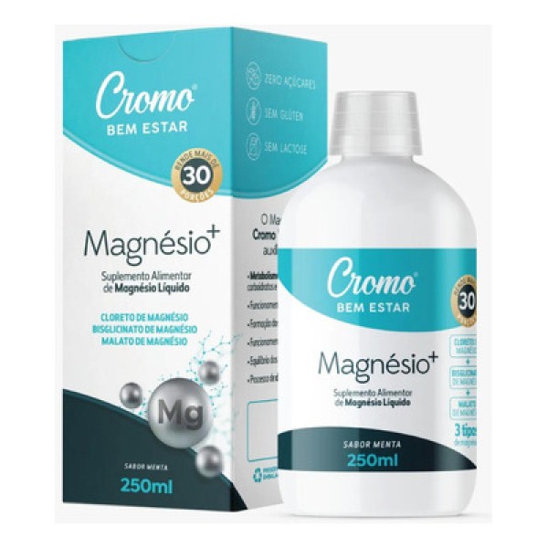 Encontraproduto.com.br - Tri Magnésio Cromo Bem Estar 250ml