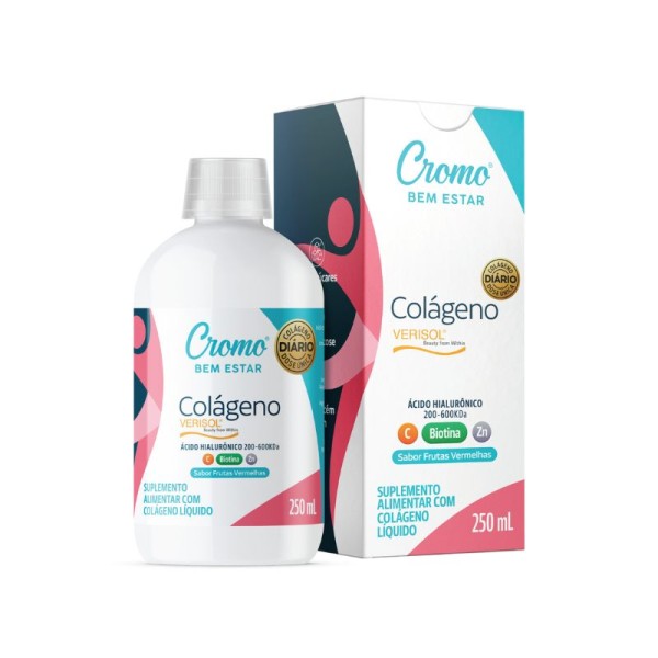 Encontraproduto.com.br - Colágeno Verisol Cromo Bem Estar 250ml