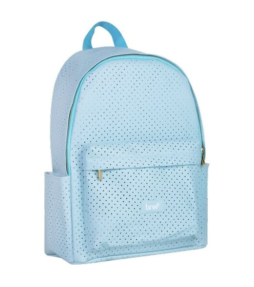 Encontraproduto.com.br - Mochila Com Alça Soul Perfurada Azul Pastel