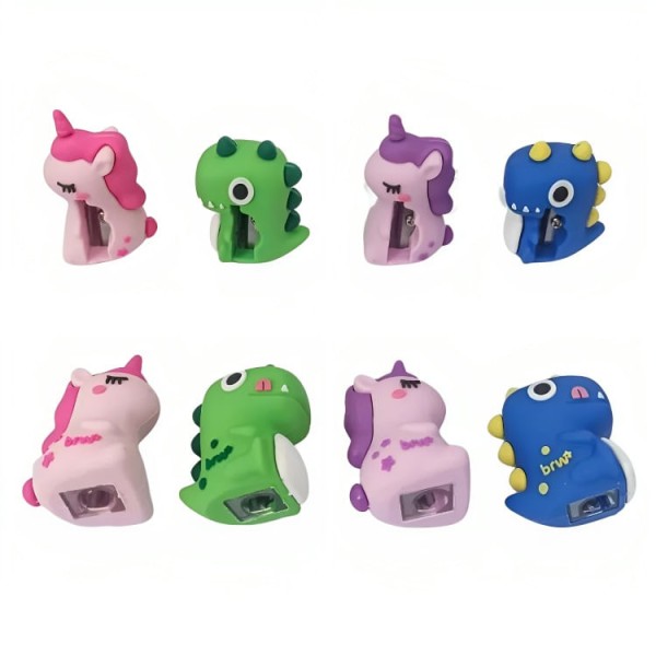 Encontraproduto.com.br - Apontador Plastico Raptors + Magic Sortido - BRW