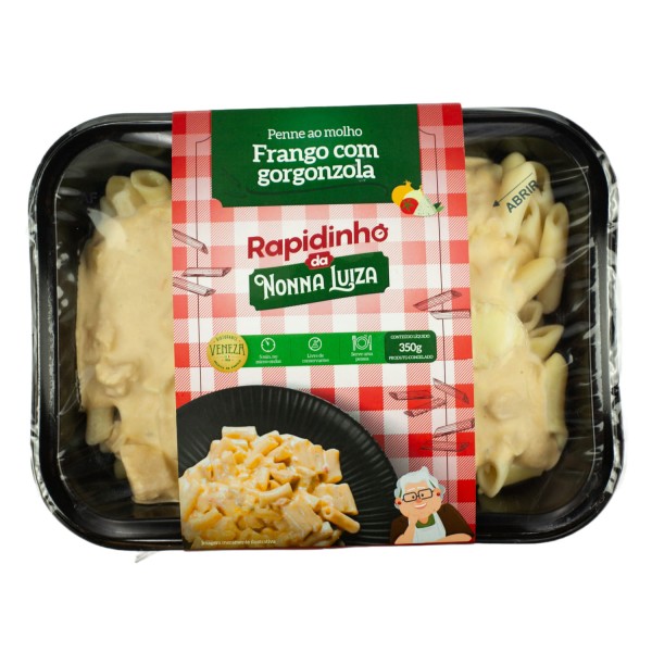 Encontraproduto.com.br - Penne NONNA LUIZA Rapidinho Frango com Gorgonzola 350g