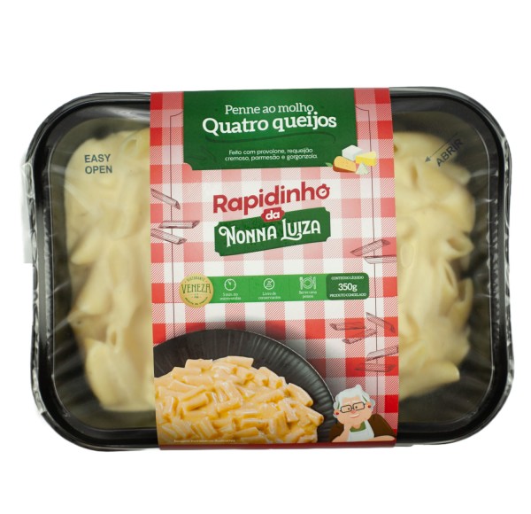 Penne NONNA LUIZA Rapidinho Quatro Queijos 350g