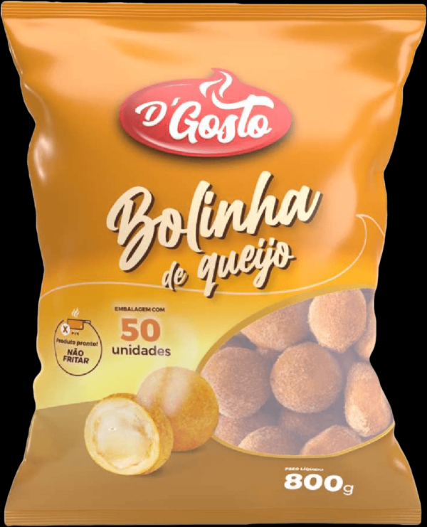 Encontraproduto.com.br - Bolinha de Queijo DGosto Congelada 800g
