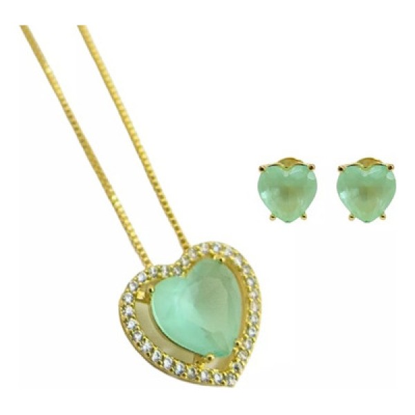Encontraproduto.com.br - Colar Pingente árvore Da Vida Com Zircônias Brancas Folheado A Ouro 18k