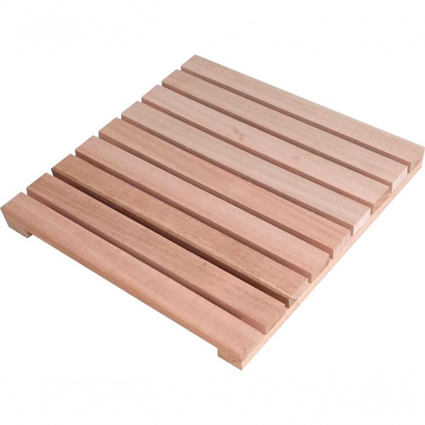 Encontraproduto.com.br - Deck De Madeira Modular 45x45 Cm Réguas 4 Cm Sem Pintura Neonx
