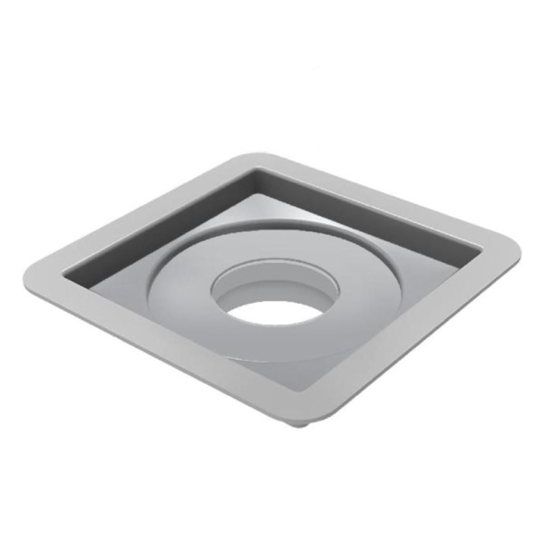 Encontraproduto.com.br - Ralo Linear Elleve Square 7343 10x10 com Tampa Oculta