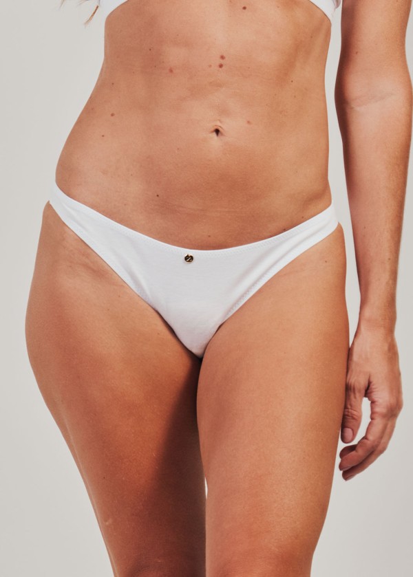 Calcinha Tanga Algodão Egípicio Cleo
 BRANCO