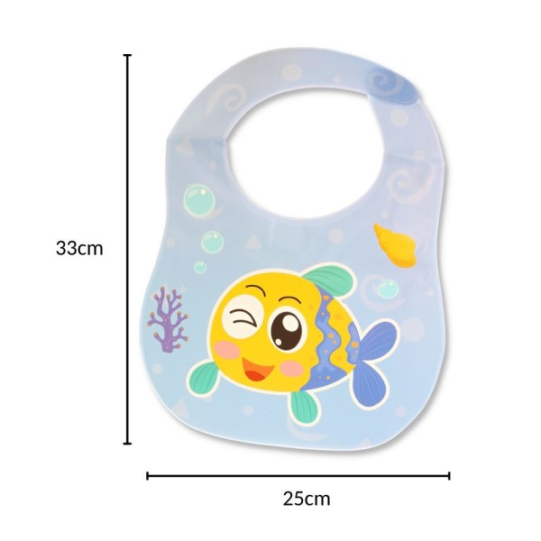 Encontraproduto.com.br - Babador Infantil Eva Acessório Prático E Seguro Para Bebês E Crianças Durante As Refeições