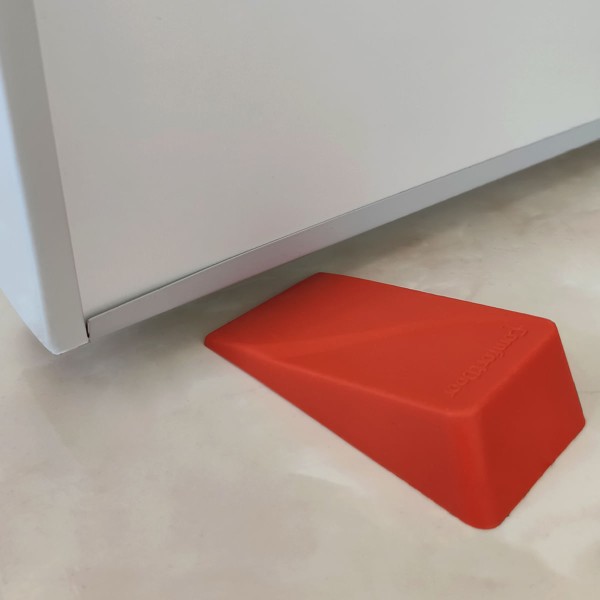 Encontraproduto.com.br - Trava Porta De Piso Comfortdoor Calço Para Porta De Borracha