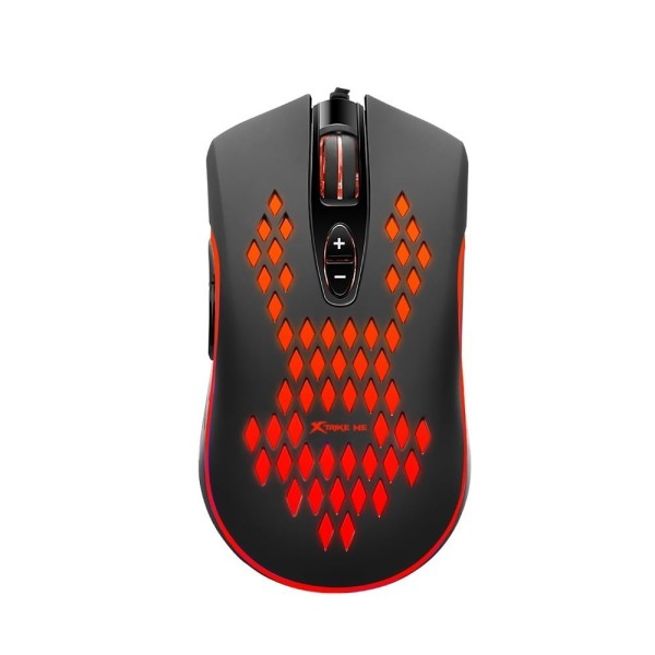 Encontraproduto.com.br - Mouse XTRIKE GM-222 RGB Gaming 6400DPI, 7 Botões