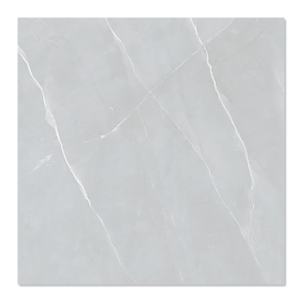 Porcelanato Esmaltado Milano Marmo Silver 92X92cm Natural Retificado