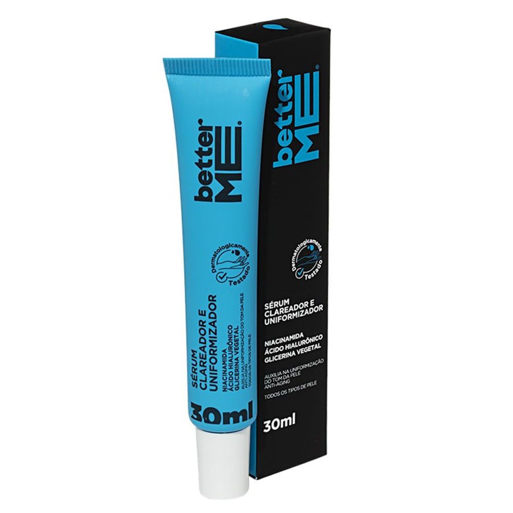 Better Me Sérum Facial Clareador e Uniformizador 30ml
