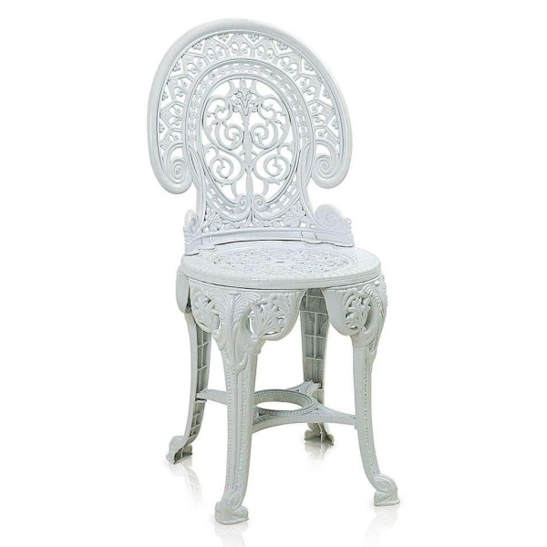 Cadeira de Plástico Colonial Branca Antares
