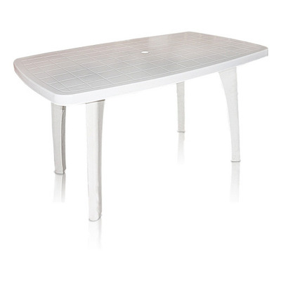 Mesa Desmontável Retangular Tiradentes Branca 80X130 Móveis Antares