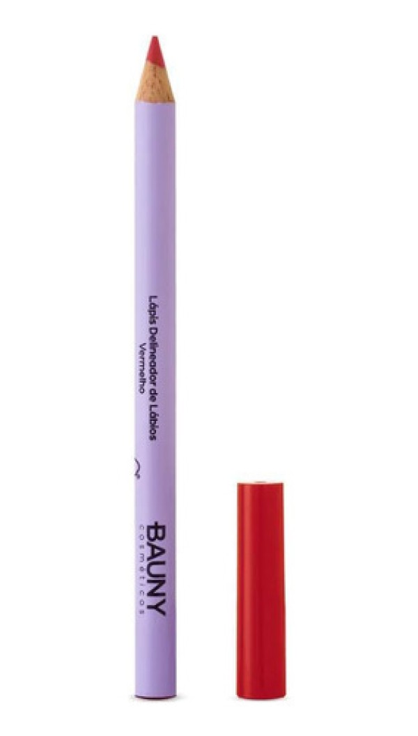 Lapis Delineador Labial 1,10g Cor Rosa - Bauny Cosmeticos