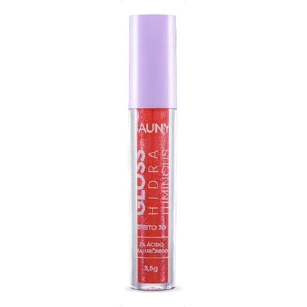 Encontraproduto.com.br - Gloss Labial Hidra Luminous Peach Glow Bauny 3,5g