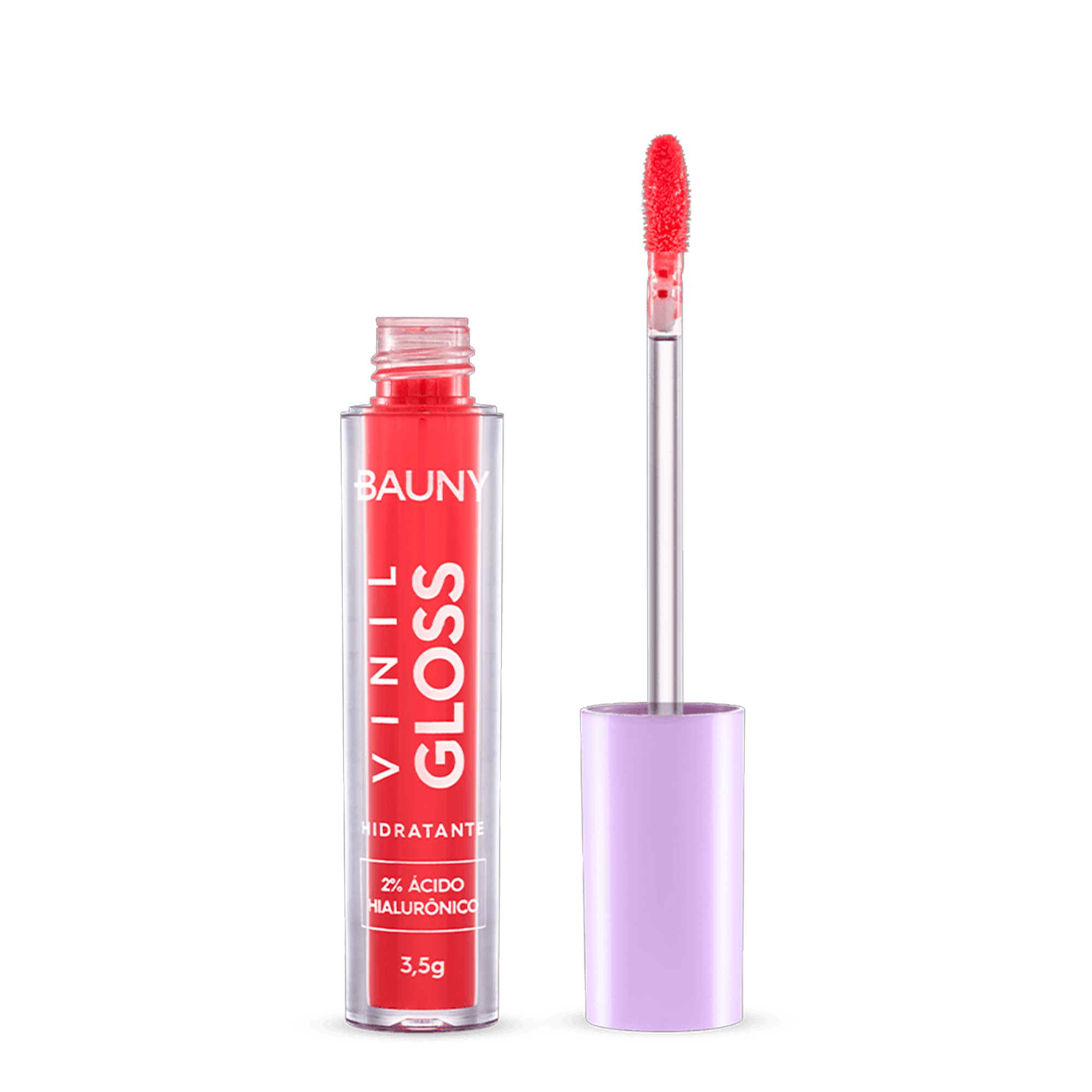 Encontraproduto.com.br - Gloss 3,5g Vinil Coral Be Funny - Bauny Cosmeticos
