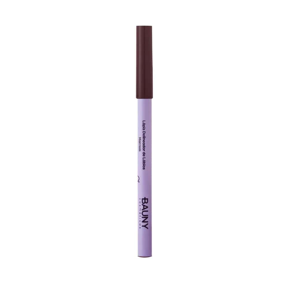 Encontraproduto.com.br - Lapis Delineador Para Labios 1,1g Marrom - Bauny Cosmeticos