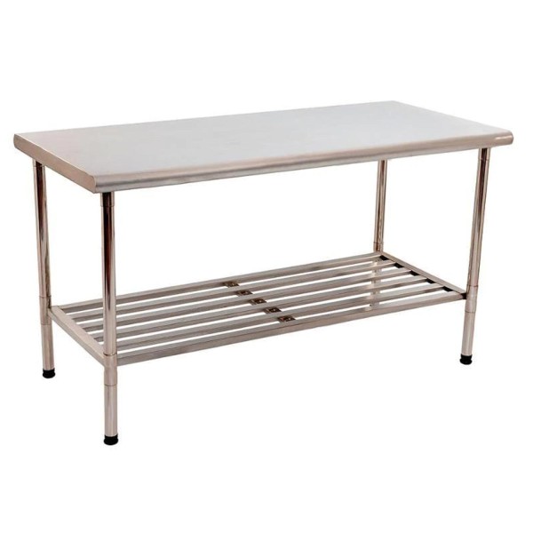 Mesa em Aço Inox  Imeca 190x70 cm